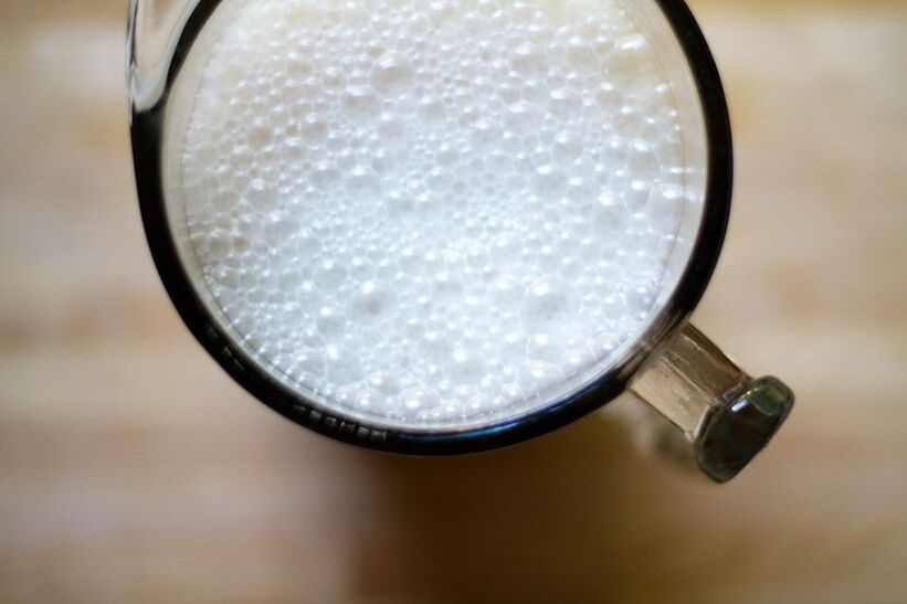 odvar mléka s česnekem na prostatitidu